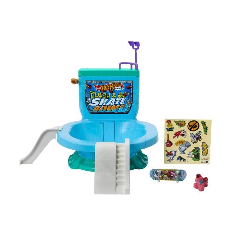 Hot Wheels Skate-Tirez la Chasse : C'est Parti !-Coffret fingerboard