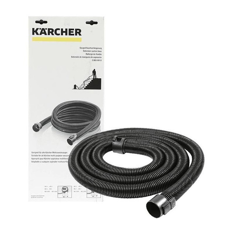 Rallonge de flexible d'aspiration 3,5 m - KARCHER - (2.863-305.0)