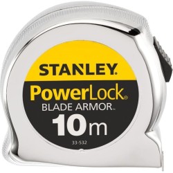 Metre ruban - STANLEY - 0-33-532 - 10 m x 25 mm - Blade Armor - Powerlock