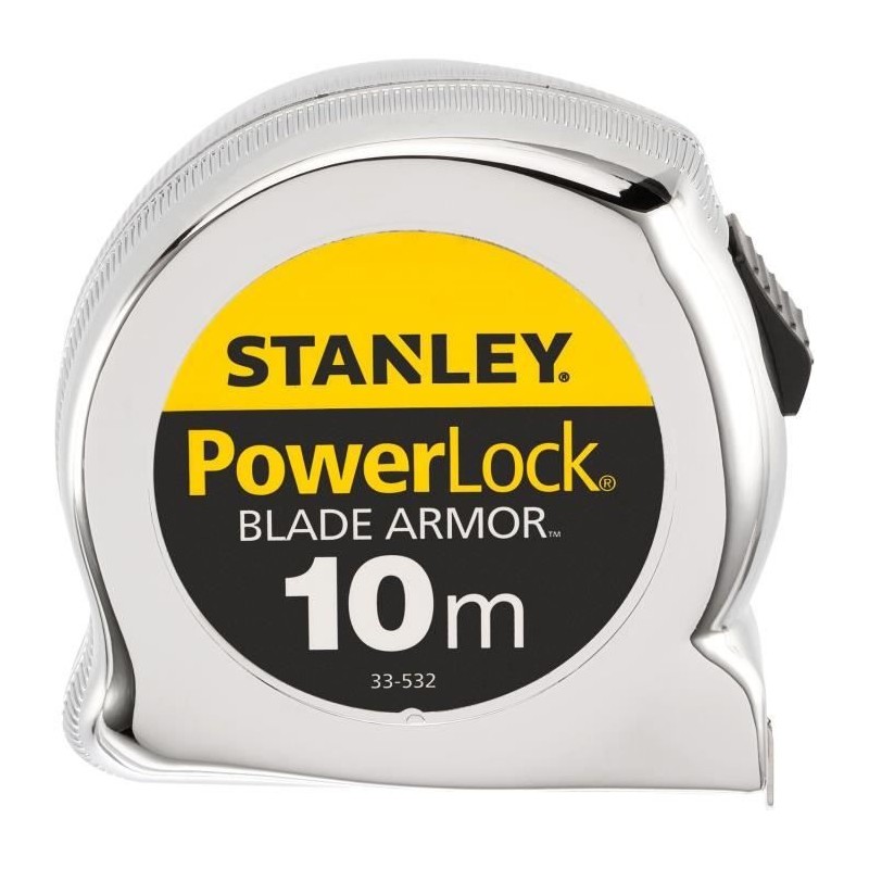 Metre ruban - STANLEY - 0-33-532 - 10 m x 25 mm - Blade Armor - Powerlock