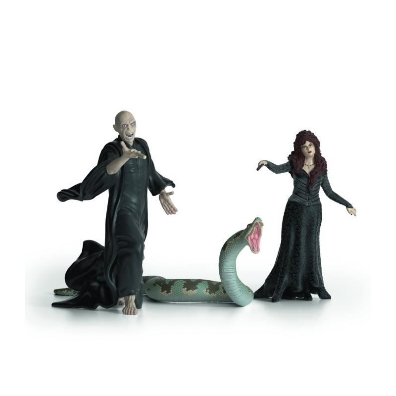 Coffret figurines Voldemort, Nagini et Bellatrix, Schleich 42684