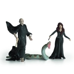 Coffret figurines Voldemort, Nagini et Bellatrix, Schleich 42684
