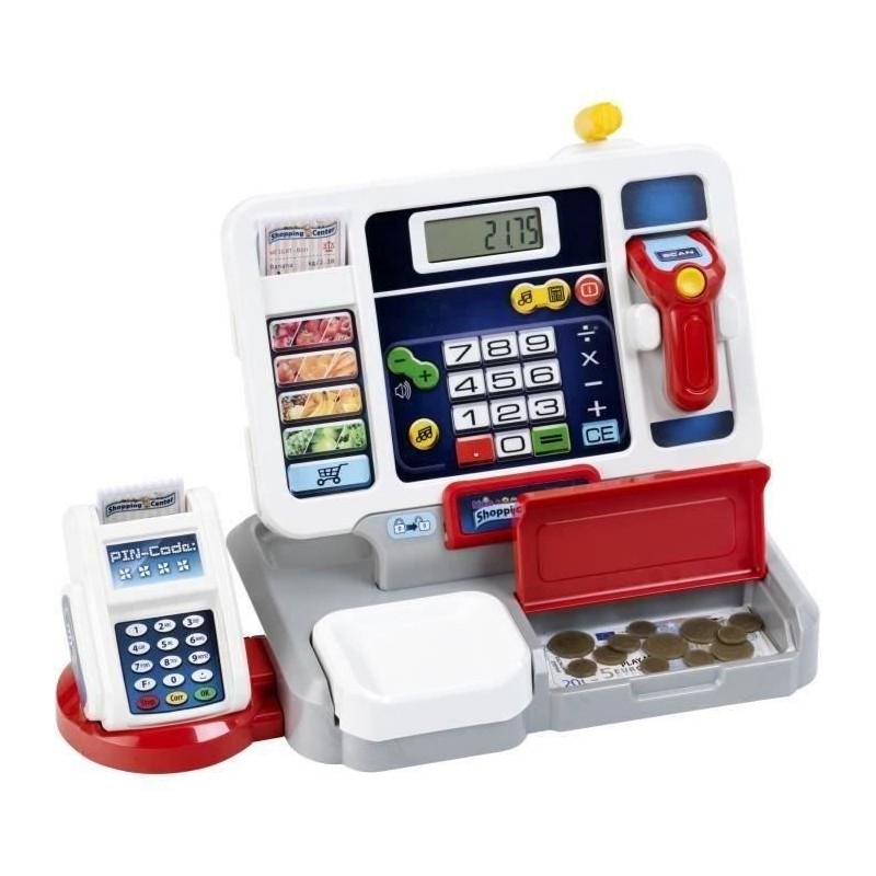 Caisse enregistreuse électronique Shopping Center avec écran détachable et ac...