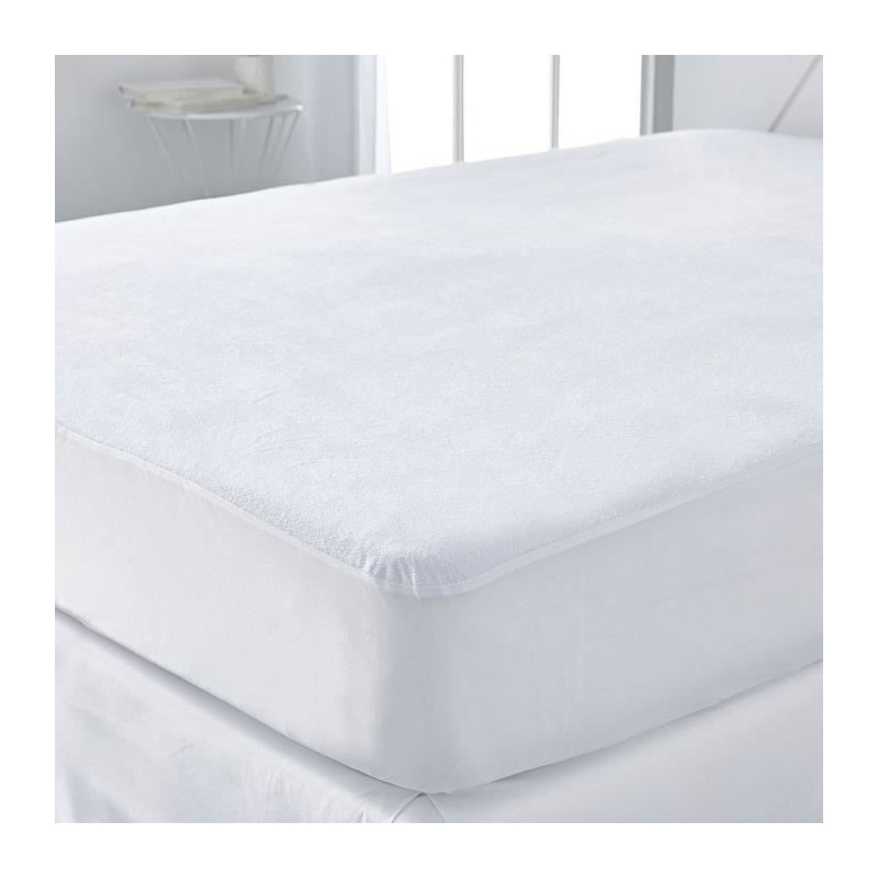 Protege matelas imperméable - TODAY - Essential - 160x200 cm - Lavable a 95°C