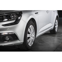 Lot de 4 enjoliveurs gris métallisés - MICHELIN - 16 pouces - Fixation simple...