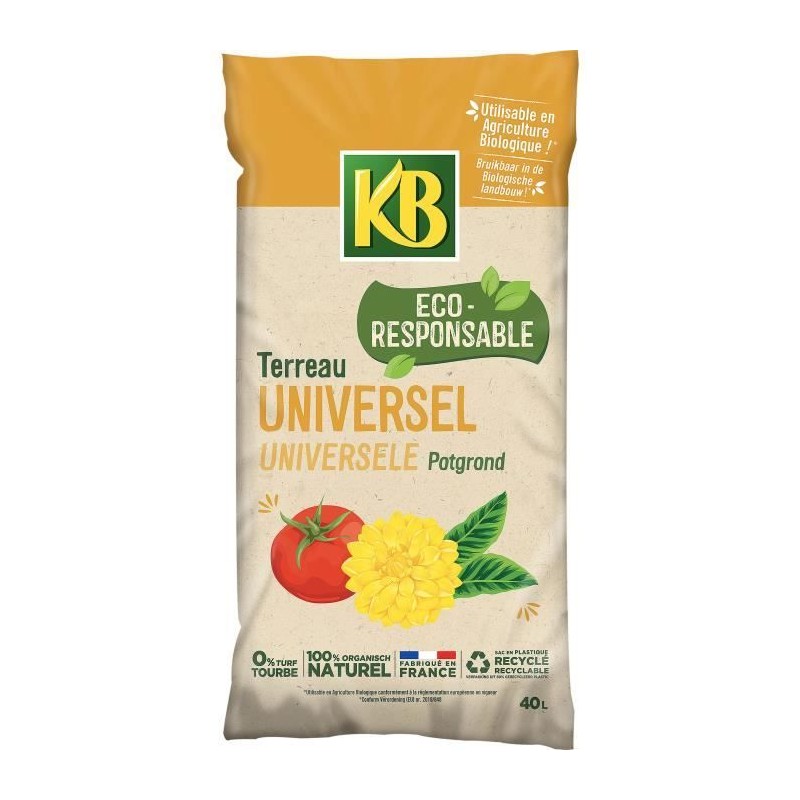 KB - Terreau universel UAB 40L
