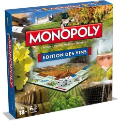 MONOPOLY Editions des vins, Jeu de societé, Version française