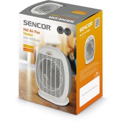 Radiateur a air chaud - SENCOR - SFH 7057WH - 2000 W - 2 niveaux de chauffage...