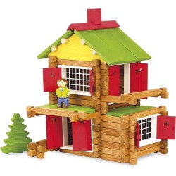 JEUJURA - Mon Chalet en Bois, 135 pieces