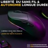 Souris Gamer Competitif - Avec ou sans fil - The G-Lab - KULT-TITAN - RGB - 1...