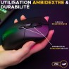 Souris Gamer Competitif - Avec ou sans fil - The G-Lab - KULT-TITAN - RGB - 1...