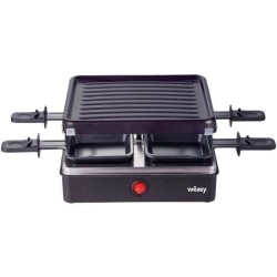Appareil a raclette WEASY - LUGA40 - Jusqu'a 4 personnes - Revetement anti-ad...