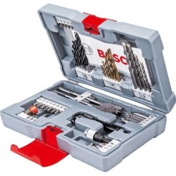 Coffret d'accessoires Premium pour le perçage et le vissage (49 pcs)