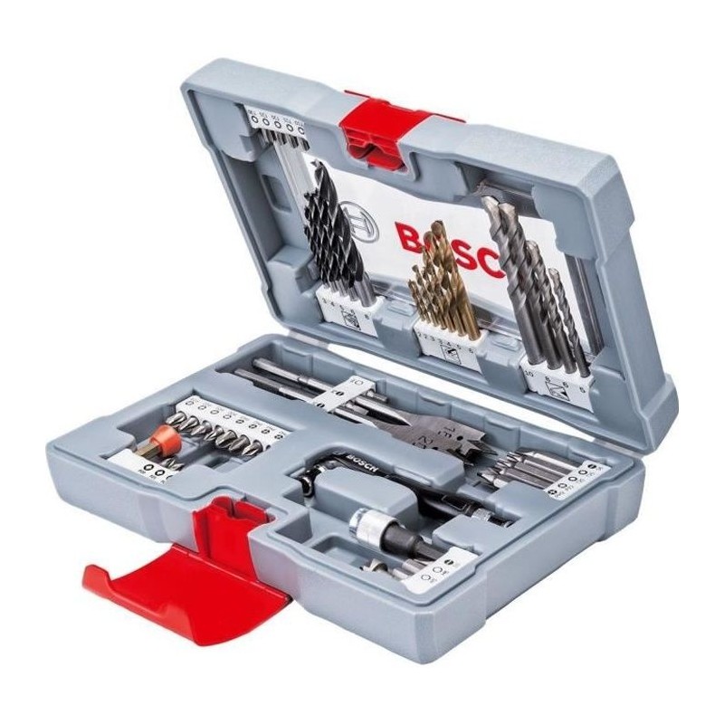 Coffret d'accessoires Premium pour le perçage et le vissage (49 pcs)