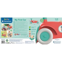 Porteur Baby Clementoni - Ma premiere voiture - 100% recyclé - Roues
