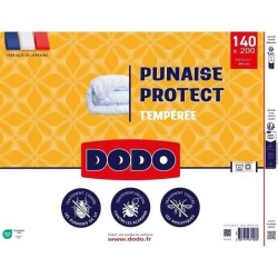 DODO Couette tempérée 300gr/m² 140x200 cm - Protection anti punaise, anti aca...
