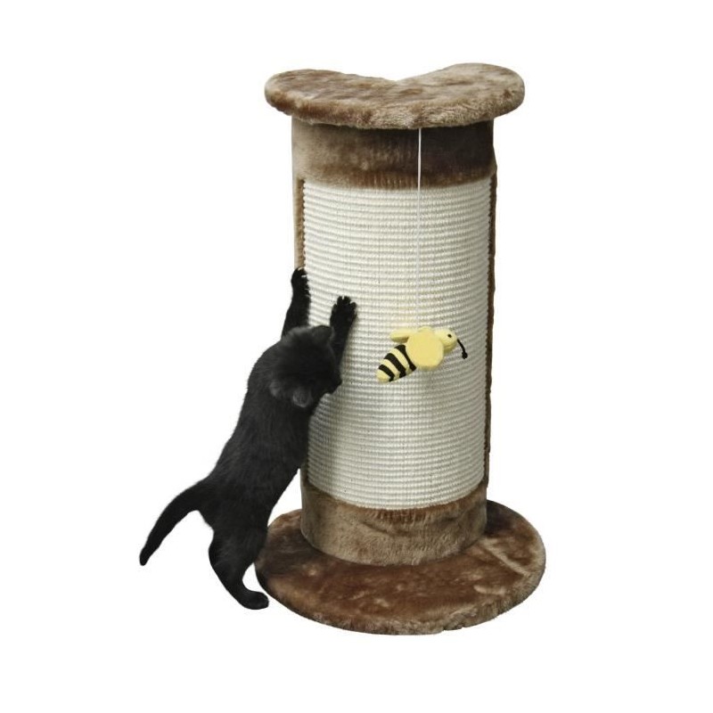 KERBL - Poteau griffoir tronc - angulaire 58cm - Brun