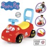 Smoby - Porteur auto enfant 2 en 1 - Peppa Pig - Coffre sous la selle - Des 1...