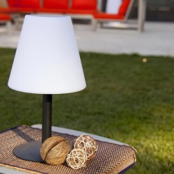 Lampe de table solaire et rechargeable - LUMISKY - STANDY MINI SOLAR RGB - H3...