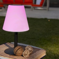 Lampe de table solaire et rechargeable - LUMISKY - STANDY MINI SOLAR RGB - H3...