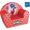 Fauteuil club Lady Bug - FUN HOUSE - Plush - Pour enfant - l.52 x P.33 x H.42...