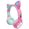 Casque enfant - LEXIBOOK - Barbie - Bluetooth 5.0 - Effets lumineux - Microph...