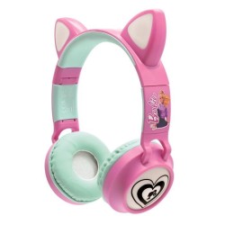 Casque enfant - LEXIBOOK - Barbie - Bluetooth 5.0 - Effets lumineux - Microph...