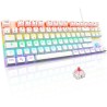 Clavier Gamer - The G-Lab - KEYZ MERCURY TKL - Mécanique (Switch Rouge) - Rai...
