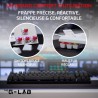 Clavier Gamer - The G-Lab - KEYZ MERCURY TKL - Mécanique (Switch Rouge) - Rai...