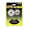RYOBI - Kit 6 disques meuleuse diam. 115 mm - 1 disque diamant et 5 disques a...