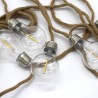 Guirlande lumineuse extérieur - LUMISKY - FANTASY CORD - 7.70 m - 10 ampoules...