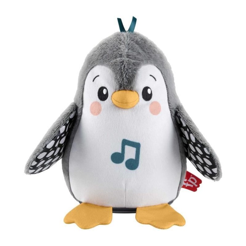 Fisher-Price-Mon Pingouin d'Éveil-Peluche Musicale HNC10