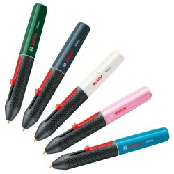 Pistolet a colle sans fil Bosch - Gluey Cupcake Pink - 20 bâtonnets