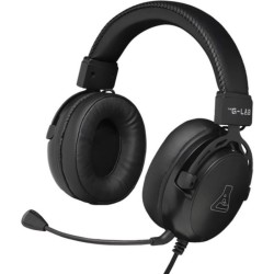 Casque Gamer Filaire - THE G-LAB - KORP TITANIUM - Microphone - PC/PS4/Xbox O...