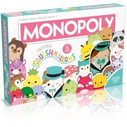 Monopoly Squishmallows - Jeu de société - WINNING MOVES - Monopoly avec les p...