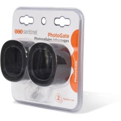 Jeu de 2 photocellules infrarouges filaires IP44, portée 10M en champ libre -...