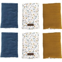 Tour de lit - DOMIVA - AU FIL DE L'EAU - Modulable - x6 - Ouvert 40 x 25 cm/f...