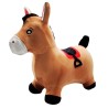 Porteur - LEXIBOOK - Cheval Sauteur Gonflable en Peluche - Design 2-en-1 - Ho...