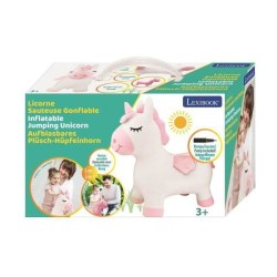 Porteur - LEXIBOOK - Licorne Sauteuse Gonflable en Peluche - Housse Amovible ...