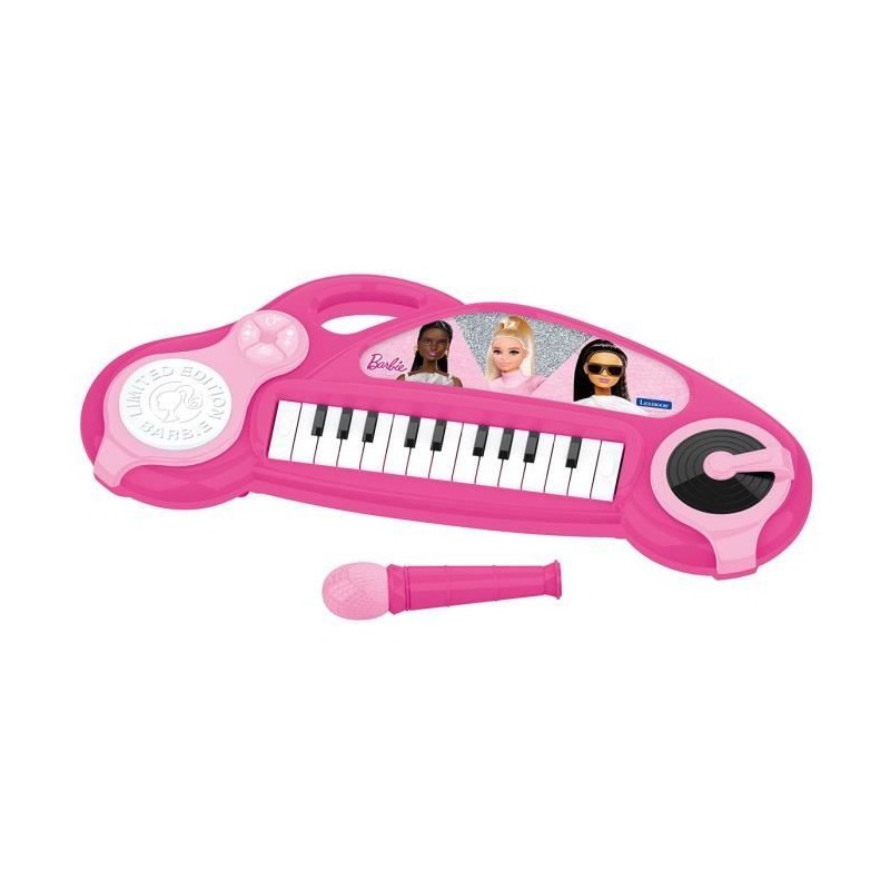 Piano électronique pour enfants Barbie avec effets lumineux et microphone - 2...