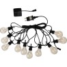 Guirlande lumineuse extérieur - LUMISKY - PARTY CLEAR HYBRID - 7.50 m - Solai...