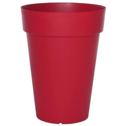 Pot de fleurs - RIVIERA - Soleilla - Rond - Ø 50 x 66 cm - Rouge
