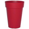 Pot de fleurs - RIVIERA - Soleilla - Rond - Ø 50 x 66 cm - Rouge