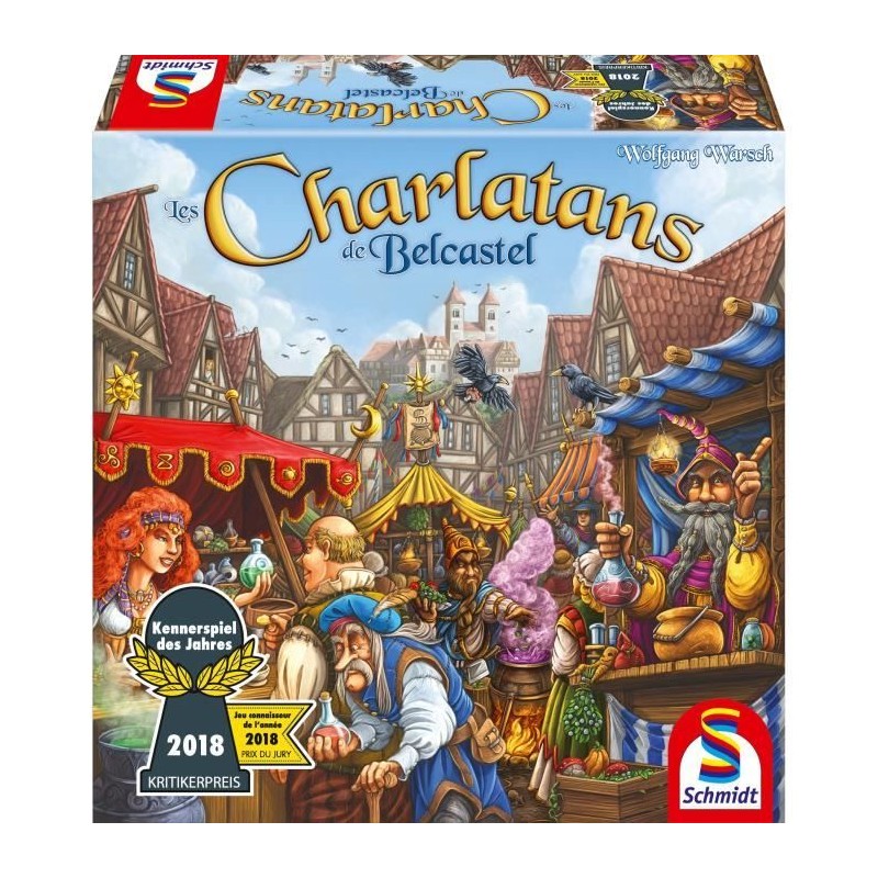 Les Charlatans de Belcastel - Jeux de Société - SCHMIDT SPIELE - Plongez dans...