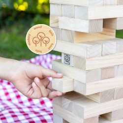 Tour d'empilage en bois XXL - SES CREATIVE - Outdoor - Développe