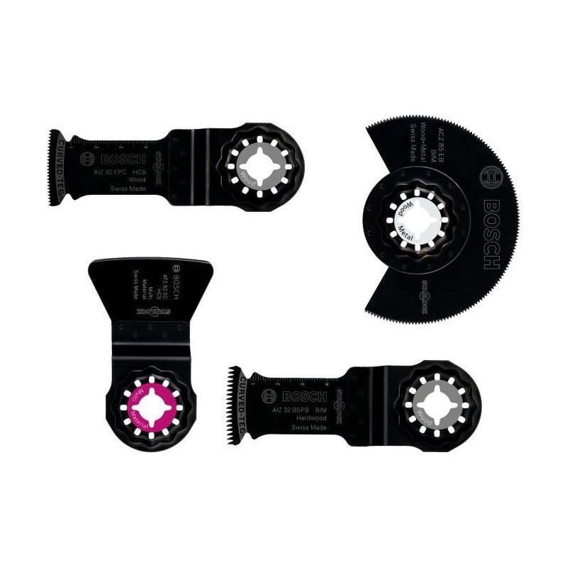 BOSCH Accessoires - set montage 4 accessoires omt starlock