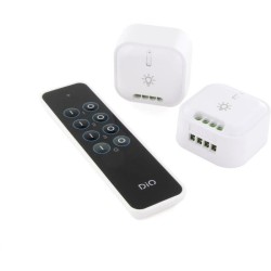 Kit 2 modules éclairage et télécommande - DIO CONNECTED HOME - 54856 - 1000W ...