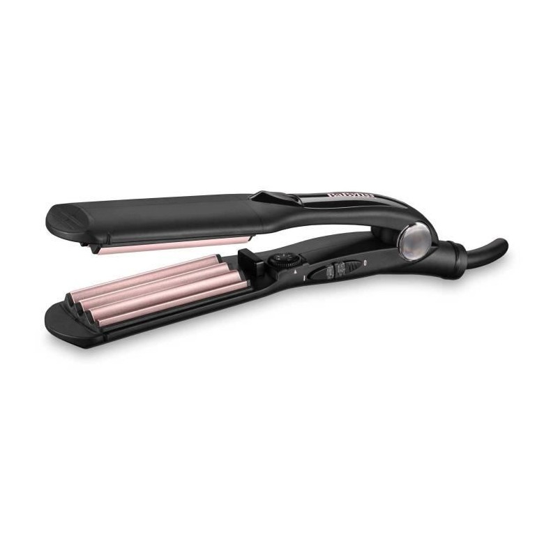 Fer a gaufrer - BABYLISS 2165CE - Plaques larges de 35 mm - 10 températures -...