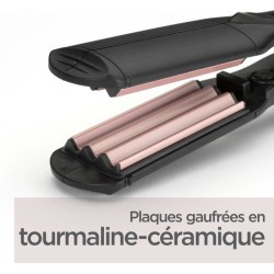 Fer a gaufrer - BABYLISS 2165CE - Plaques larges de 35 mm - 10 températures -...