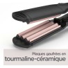 Fer a gaufrer - BABYLISS 2165CE - Plaques larges de 35 mm - 10 températures -...